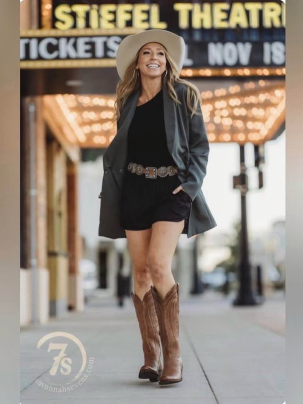 NWT Savanah 7s Smokey Sage Rodeo Blazer She + Sky Cowgirl Business Cocktail
